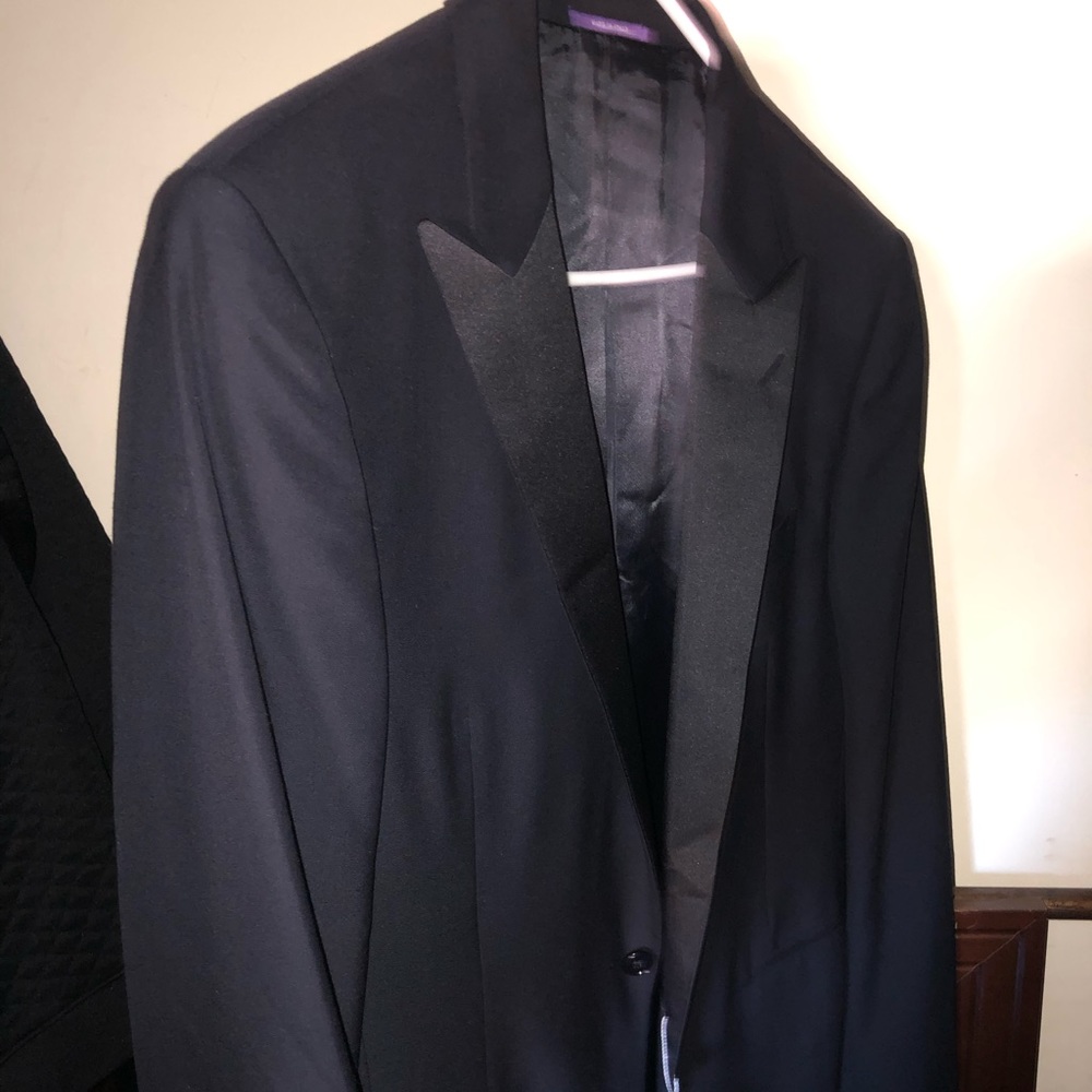 Purple label Navy Blue Ralph Lauren Suit coat